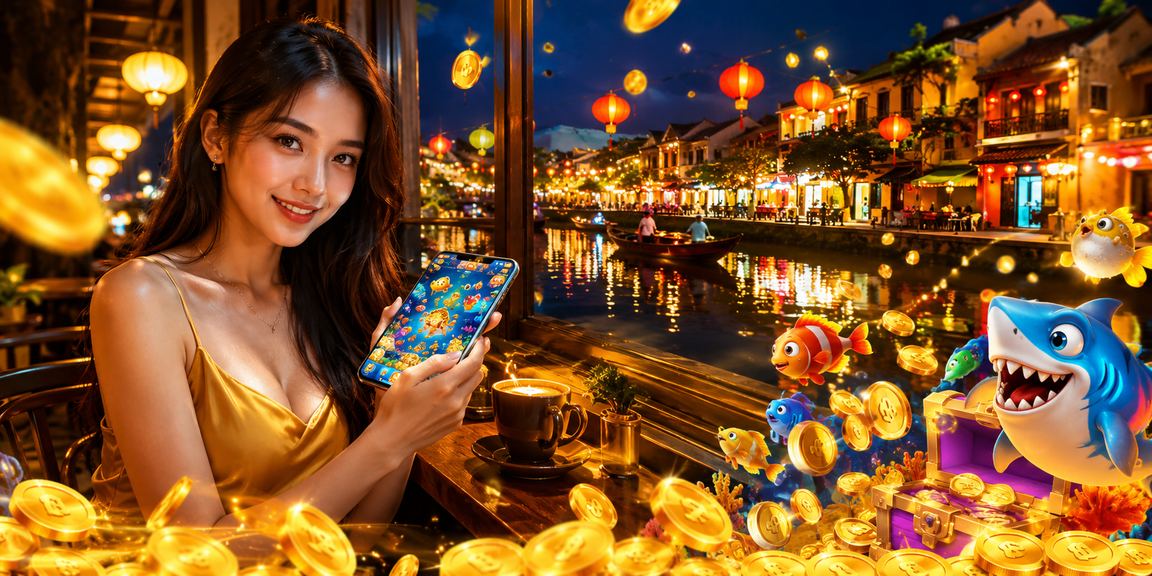 Người chơi Hà Nội thư giãn với trò chơi bắn cá trực tuyến bên tách cà phê buổi sáng
