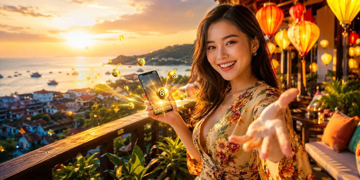 Không khí lễ hội đèn lồng Hội An gợi nhớ may mắn và xổ số truyền thống Việt Nam