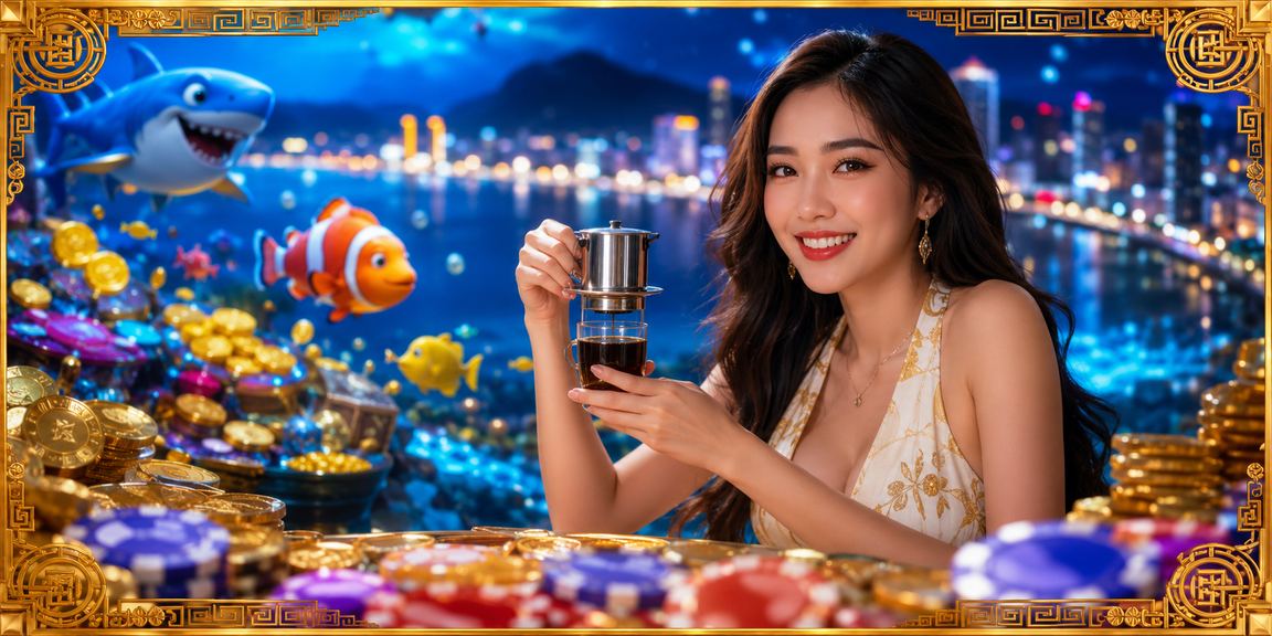 Người dùng tại Quy Nhơn thư giãn và trải nghiệm casino trực tuyến qua điện thoại bên tách cà phê
